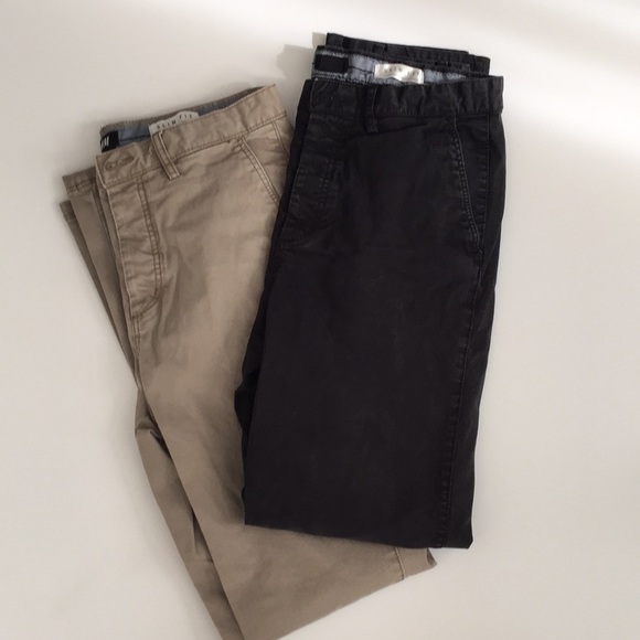 H&M Other - H&M men's slim fit chinos (2 pair)
